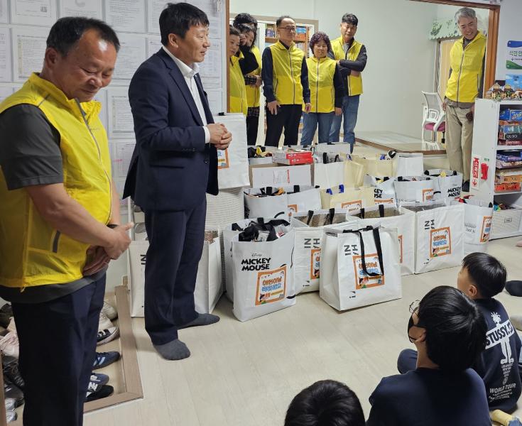고창 부안면, 어린이날 지역아동 과자꾸러미