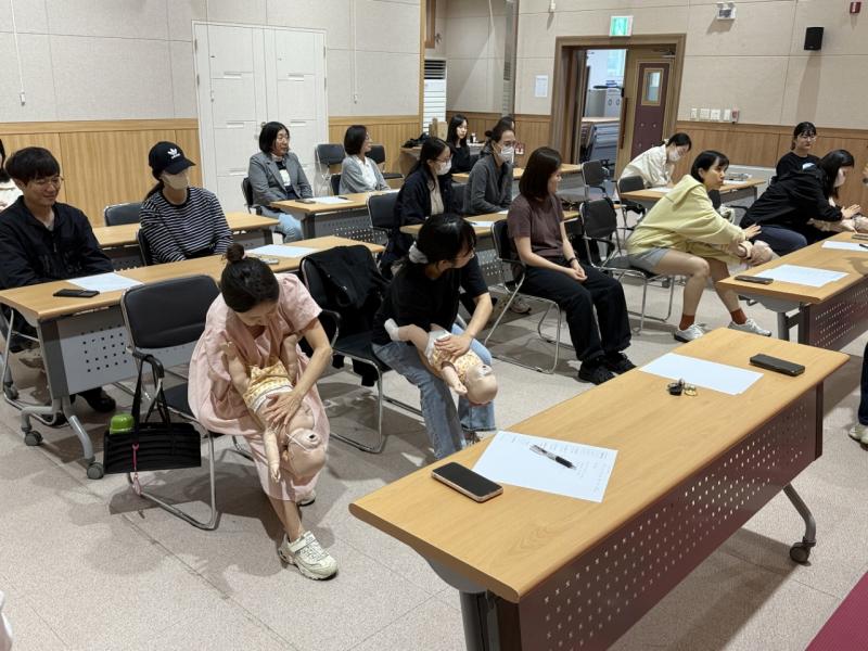 고창군, 영유아 심폐소생술(CPR) 교육