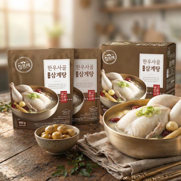 참프레, ‘한우사골 알밤 삼계탕’ 전국 코스트코 출시
