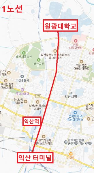 익산 도로 누비는 자율주행 버스 7월 시범운행