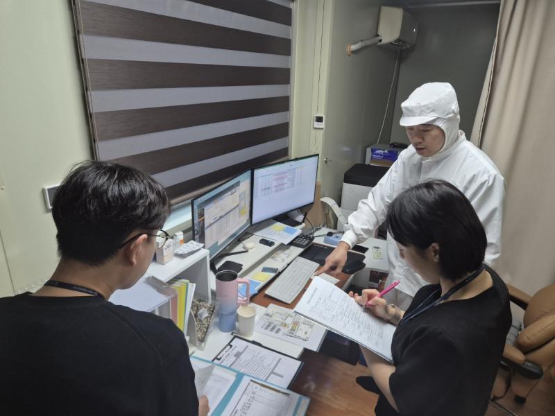 장수군, 학교급식 식재료 공급·가공업체 관계기관 합동 현장점검 