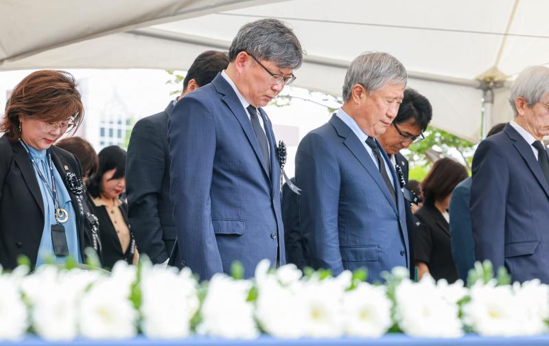 전북교육청, 순직교육자 추모제 개최