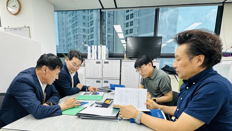 부안군수, 해수부 방문해 현안·국가예산 건의