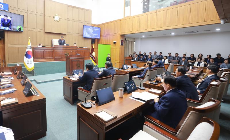 부안군의회, 제371회 임시회 폐회 제9대 의정활동 종료
