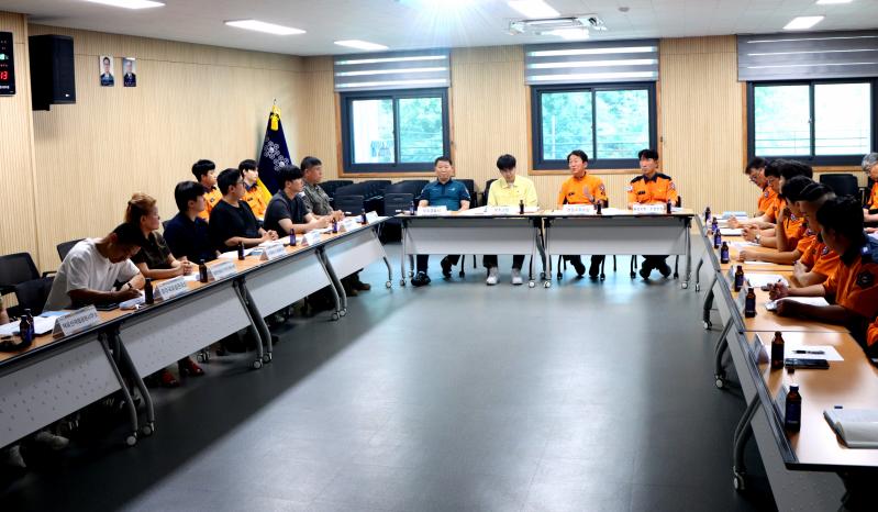 무주소방서 긴급구조통제단 도상훈련