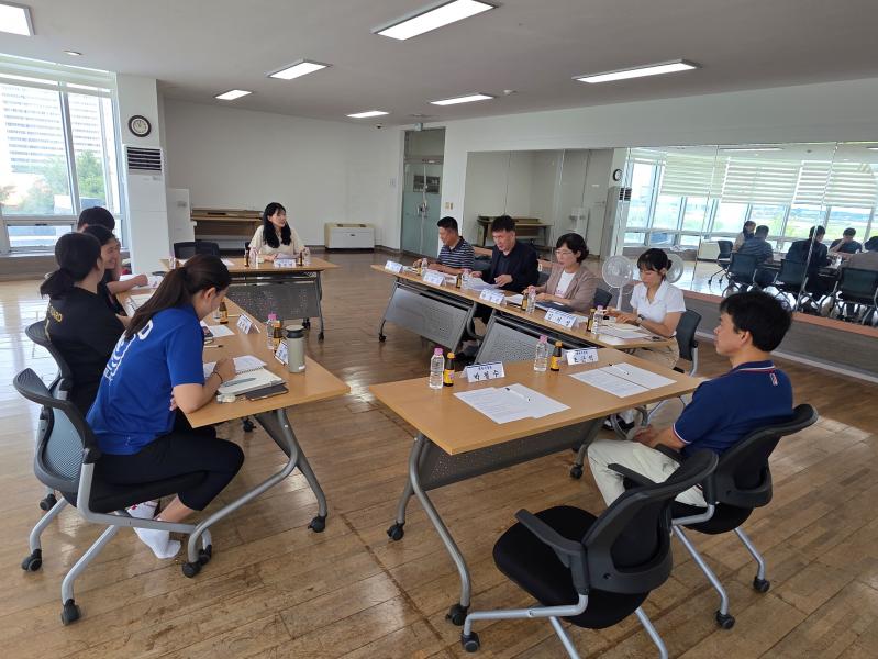 완주군시설관리공단, 체육시설 현장 소통 간담회 실시 