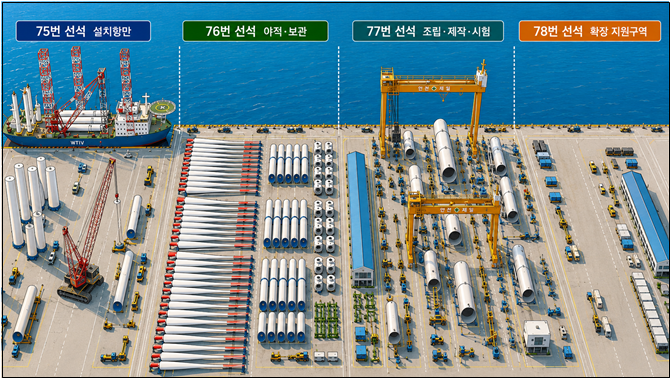 군산항, 해상풍력 기자재 운송항만 활용