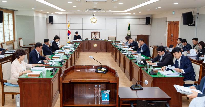 김제시의회, 8월 의원간담회 개최
