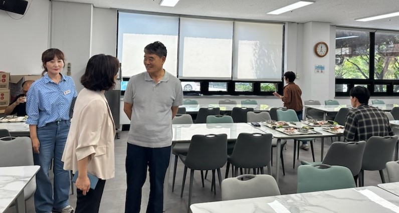 김제시, 여름철 무료경로식당 현장점검실시