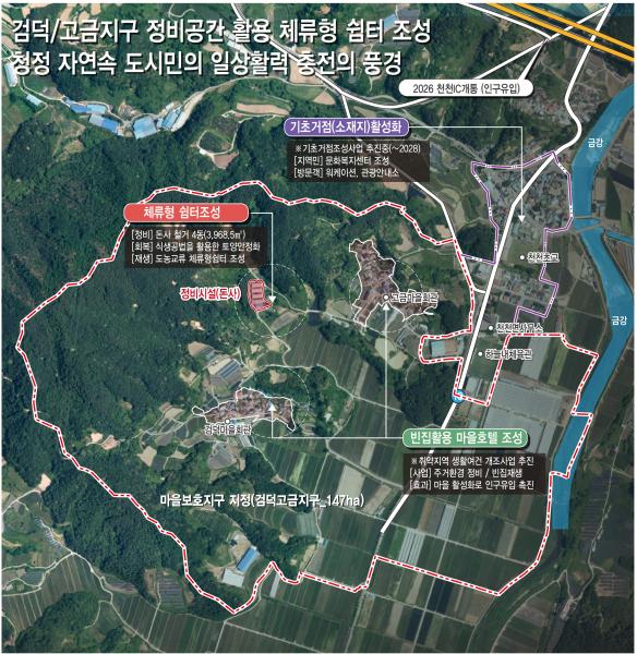장수군, 천천면 금강지구 농촌공간정비사업 본격 추진
