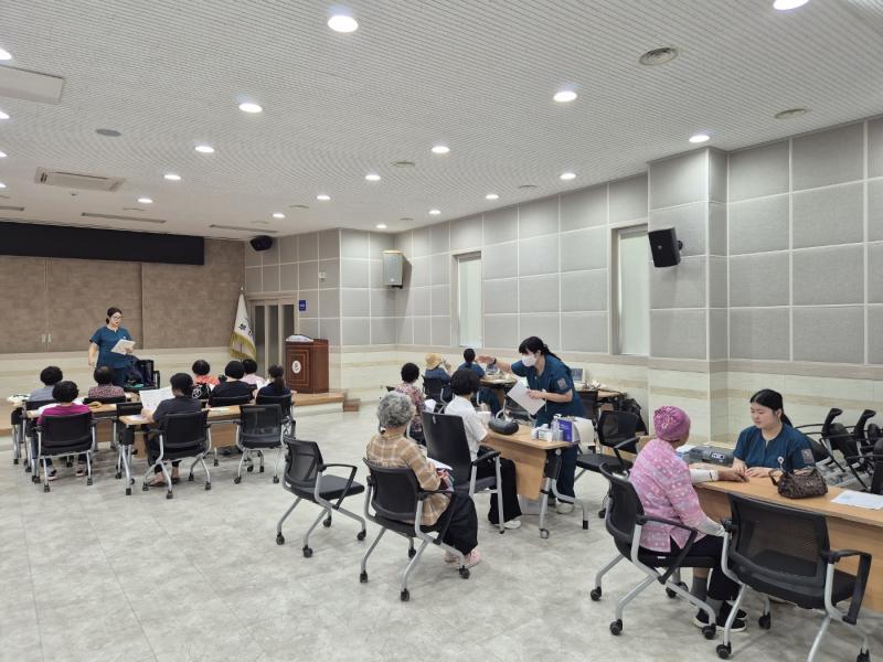 부안군, 여성농업인 특수건강 이동검진 실시