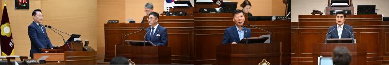 완주군의회 제303회 제1차 정례회 개회…16일간 의사일정 돌입