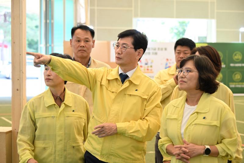 최훈식 장수군수, 제20회 장수한우랑사과랑축제 현장점검