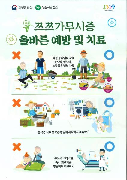 풀밭 다녀온 뒤 발열·오한?…정읍시 “진드기 감염병 주의”