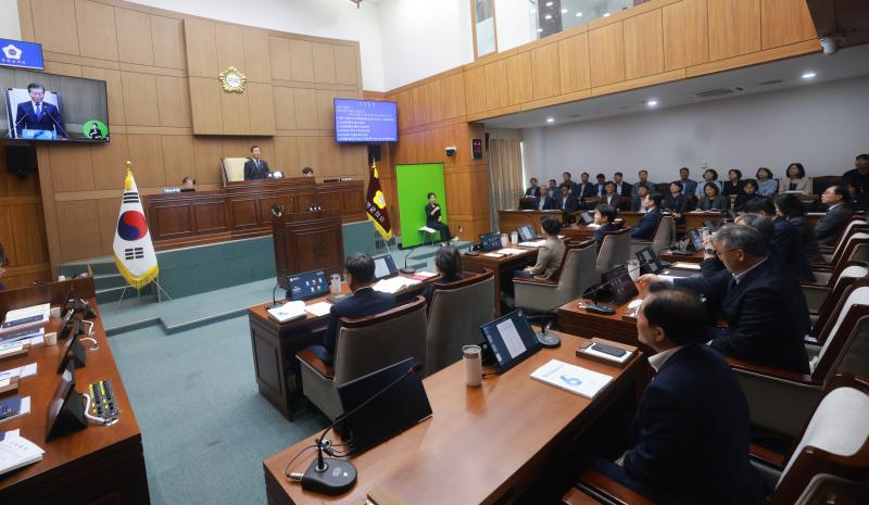 부안군의회, 제374회 제1차 정례회 폐회