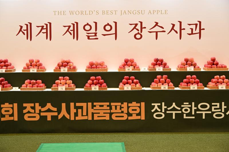 제20회 장수한우랑사과랑축제 장수사과품평회 성료