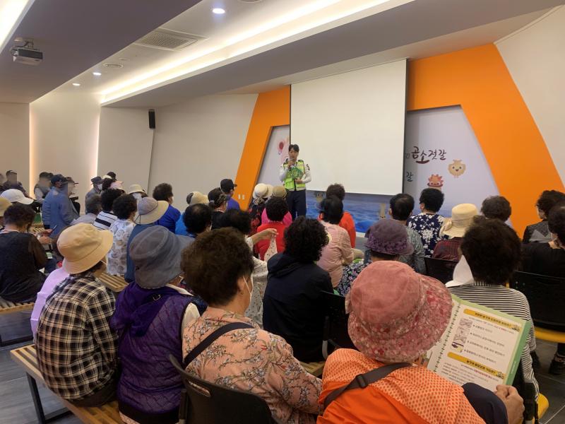부안경찰서, 노인일자리 어르신 대상 맞춤형 교통안전교육 실시