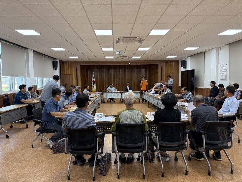 남원소방서, 이장단 대상 릴레이 농기계 안전교육 실시