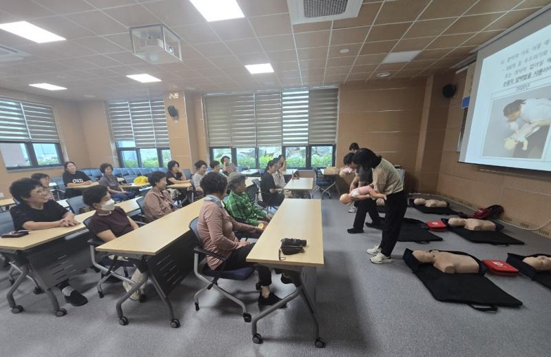 완주군 주민들, 응급처치 역량 강화