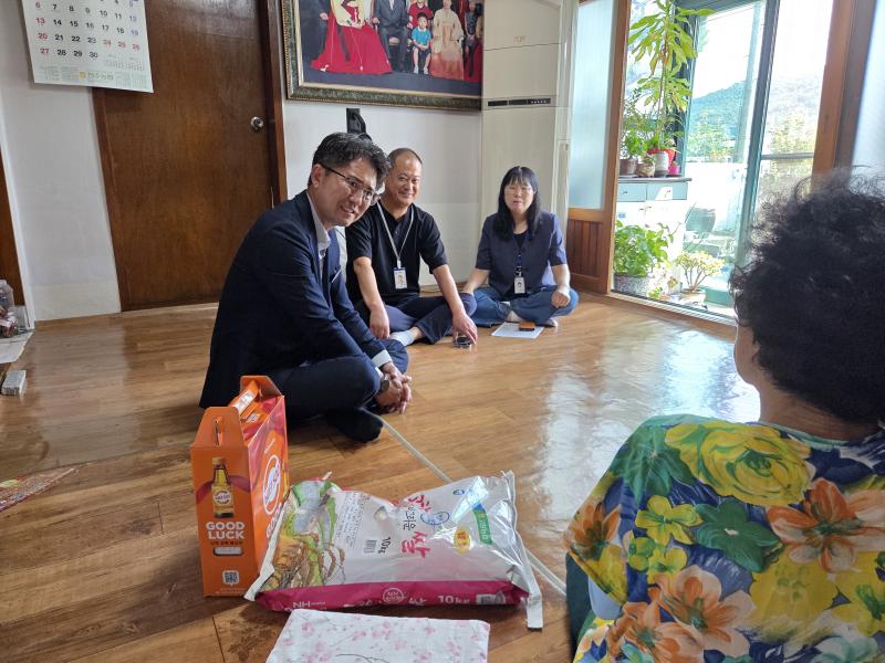 고창읍 명예읍장, 주거개선 필요 통합돌봄대상자 방문