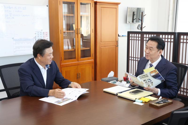 이학수 정읍시장, 국회 찾아 국가예산 확보 ‘총력전’... 예결위원장 및 지역 의원 면담