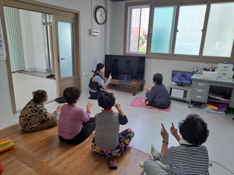 부안경찰서 서림지구대, 어르신 대상 참여형 보이스피싱 예방 홍보
