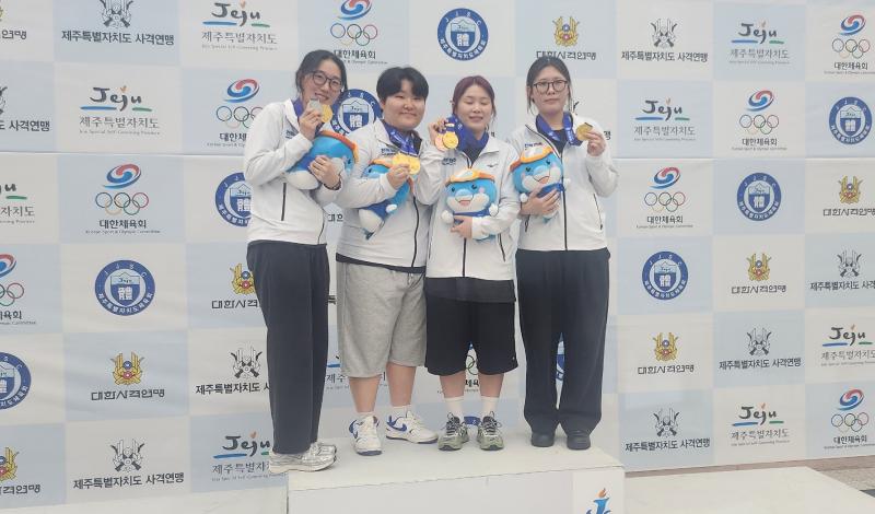 전북 여자 스나이퍼들, 전국체전 사격 메달 싹쓸이