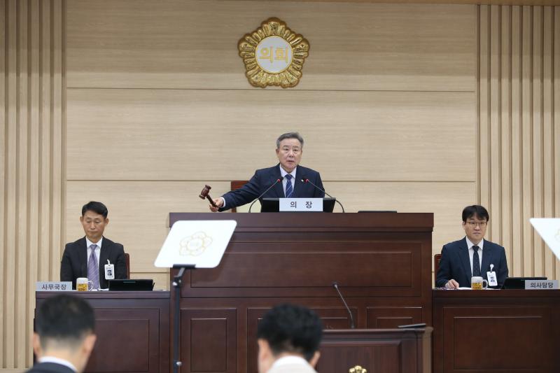  익산시의회, 제281회 임시회 폐회