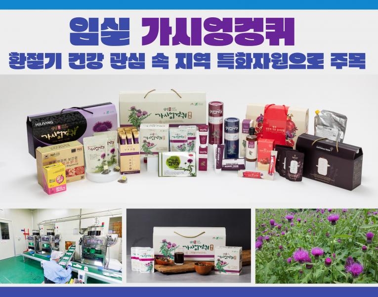 임실군, 자생약용 가시엉겅퀴 지역 농특산물 특화자원 적극 육성