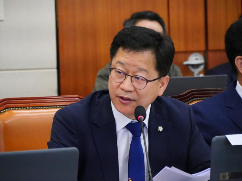 [국감현장]안호영 의원, 