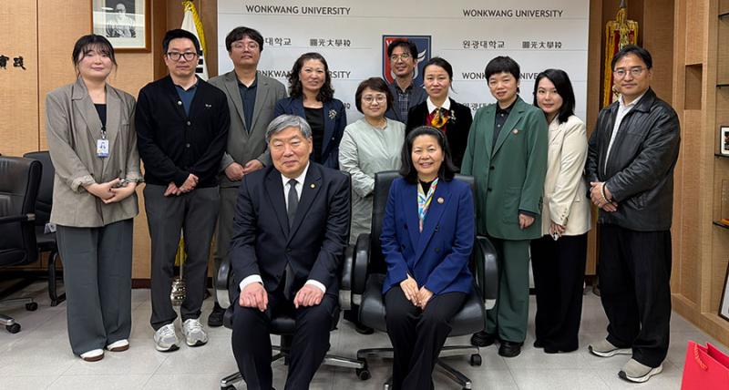 원광대, 중국 호남중의약대학과 교육·연구 협력 확대 논의