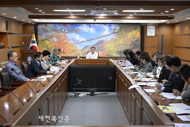 최영일 순창군수 “군민과의 약속, 군민 불편사항 해소에 만전” 