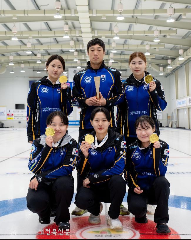 전북도청 컬링팀, ‘엘리트8’ 대회 우승 