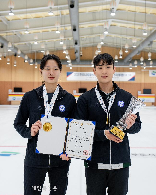 전북도청 컬링 강보배, 단체 이어 믹스더블 대표 선발  