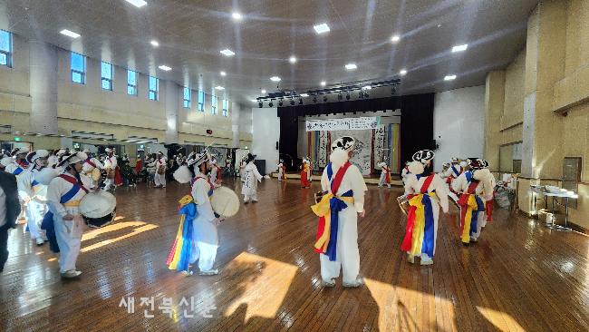 전북특별자치도 무형유산 ‘진안중평농악’
 공개시연회 개최  