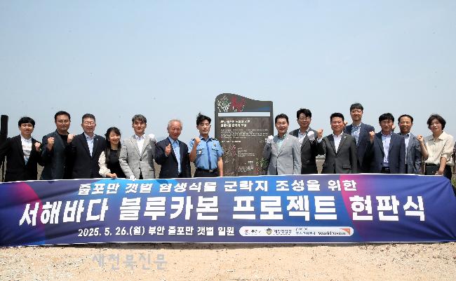 부안군, 줄포만 갯벌 식생 복원 국비 36억원 확보