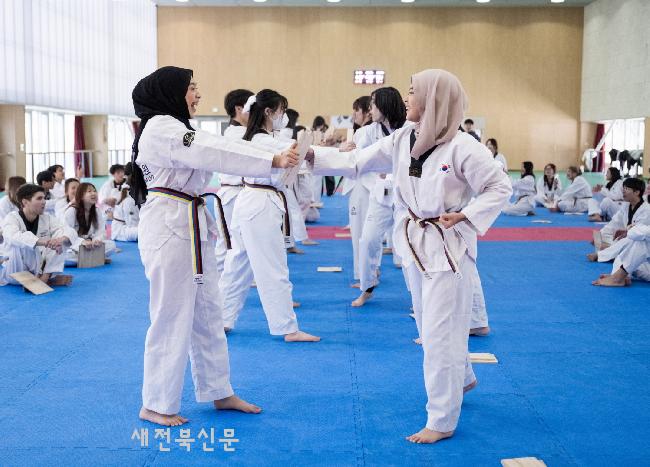 태권도원 외국인 방문객수 역대 최대 달성