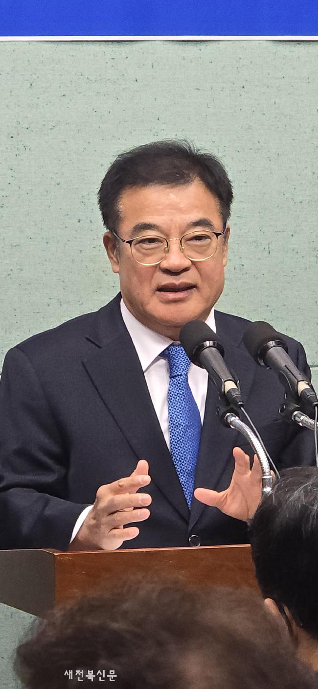 김양원 전 전주부시장, 내년 지선 부안군수 출마 공식 선언   