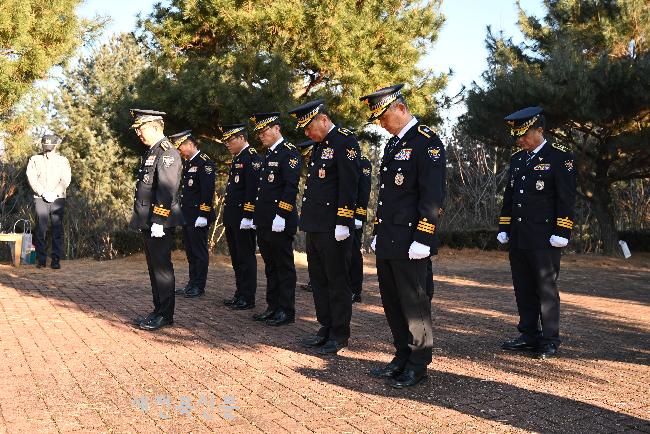 장수경찰서, 새해 충혼탑 참배 및 시무식 개최